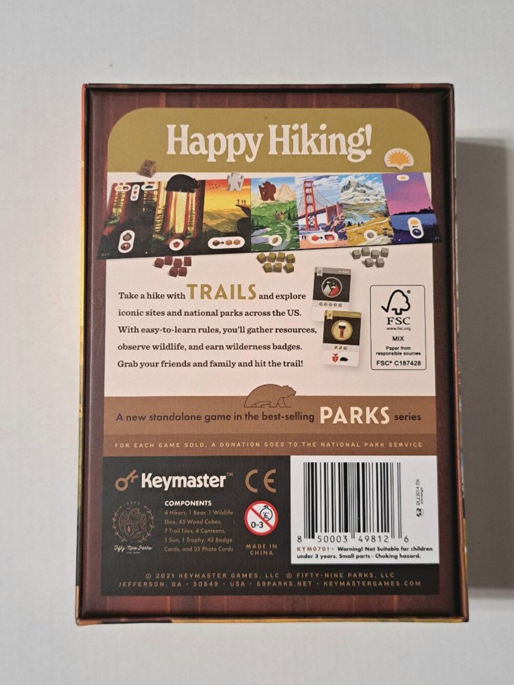 Trails Board Game - Picture 2 of 7